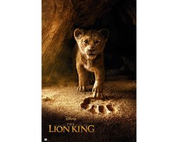 Omslag van Poster Disney El Lion King Simba Real Action 61x91,5cm