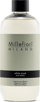 Millefiori Milano Navulling voor Geurstokjes 500 ml - White Musk