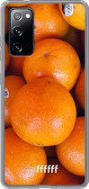 6F hoesje - geschikt voor Samsung Galaxy S20 FE - Transparant TPU Case - Sinaasappel #ffffff