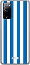 6F hoesje - geschikt voor Samsung Galaxy S20 FE - Transparant TPU Case - SC Heerenveen #ffffff