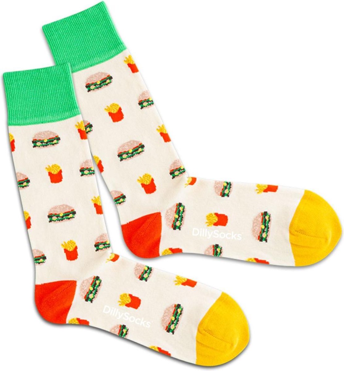 Dilly socks Fast Food Sock maat 36-40