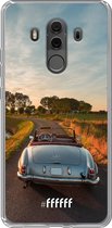 Huawei Mate 10 Pro Hoesje Transparant TPU Case - Oldtimer Mercedes #ffffff