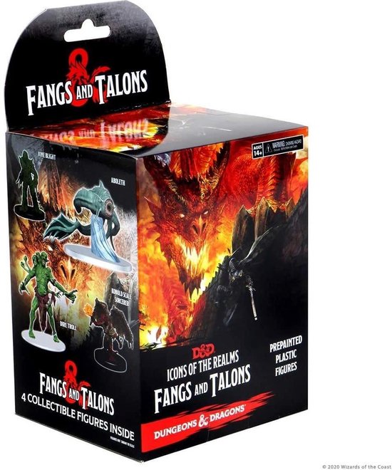 Afbeelding van het spel D&D Icons of the Realms Fangs and Talons Booster