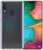 Samsung Galaxy A20e Hoesje Siliconen Case Cover - Samsung A20e Hoesje Cover Hoes Siliconen - Transparant