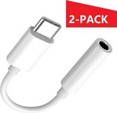 Jack naar usb c Adapter - Audiojack naar USB-C - Audiojack 3.5mm - Geschikt voor Samsung