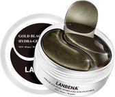 Lanbena face mask gold black pearl collagen eye patch gel face care repairing wrinkle lighten skin erase eye bag eye care 60pcs