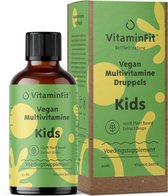 VitaminFit Multivitamine Druppels voor Kinderen - 100% Natuurlijk & Plantaardig - 30 ml - Vloeibaar