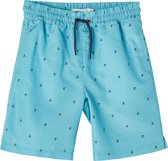 NAME IT KIDS NKMFRUDDY LONG SHORTS CAMP Jongens Zwembroek - Maat 128