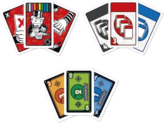 Thumbnail van een extra afbeelding van het spel Monopoly Bieden - Kaartspel