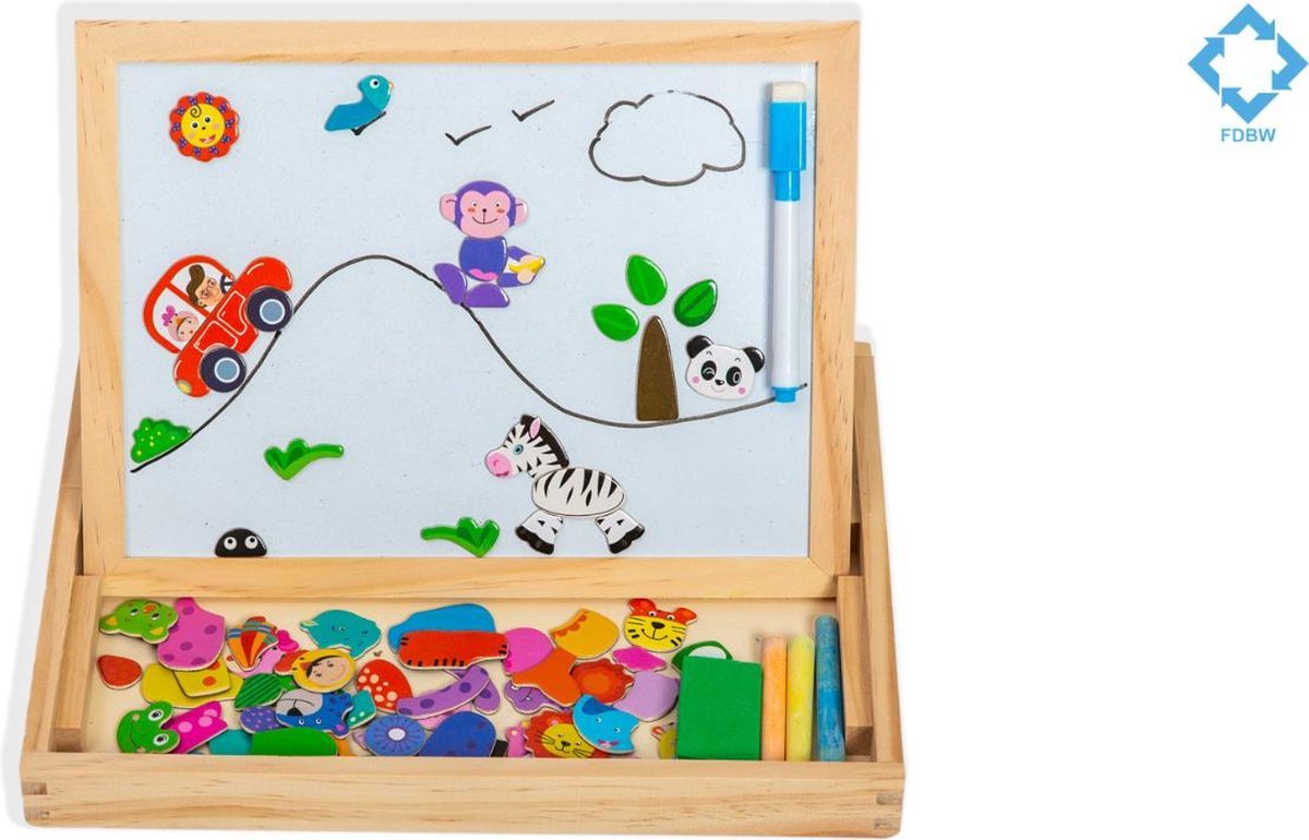 Magnetisch Tekenbord – Kinderen | Speelgoed tekenbord | Magneetbord  speelgoed |... | bol.com