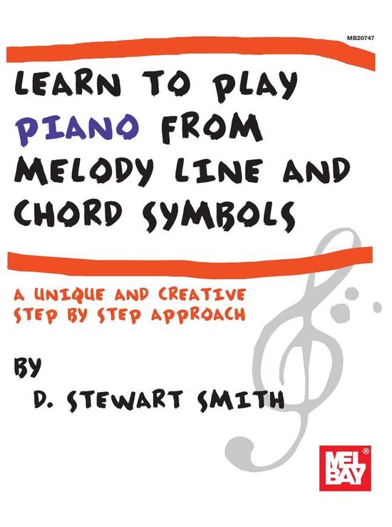 Learn to Play Piano from Melody Line and Chord Symbols - cover