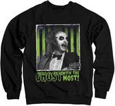 Beetlejuice Sweater/trui -2XL- Ghost With The Most Zwart