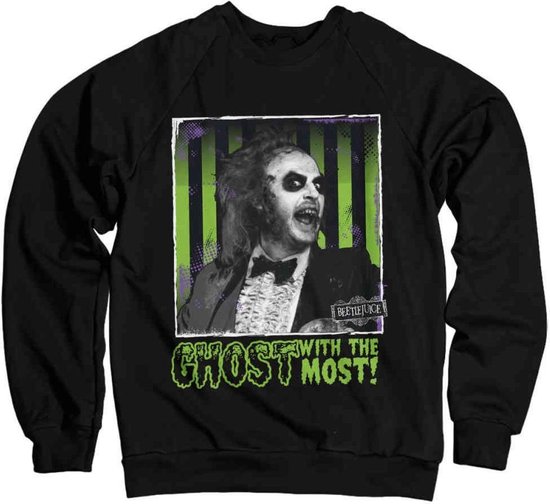 Beetlejuice Sweater/trui Ghost With The Most Zwart