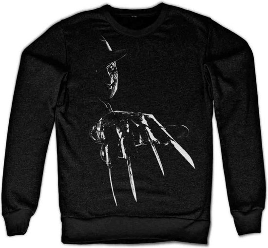 A Nightmare On Elm Street Sweater/trui -L- Freddy Krueger Zwart