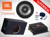 800W JBL Subwoofer + 10L Kist + JBL Versterker + Kabelset