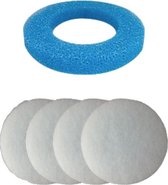Black Beauty Foam Eheim Ecco Pro Set 1x Blue 4x Filterfleece