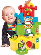 Clementoni Baby Stapeltoren Kasteel met Ballenbaan + Bal - Speelgoed - Baby & Peuter