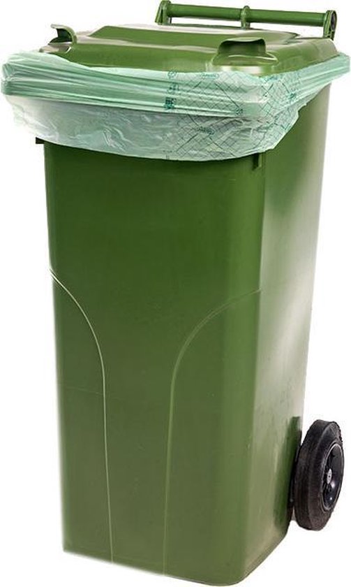 Composteerbare containerzakken – 120/150L – Biologisch afbreekbaar –  Europees... | bol.com