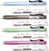 Pentel Gumhouder + 2 Navullingen Set verpakt in een A6 Zipperbag