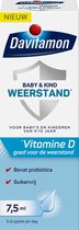 Bol.com Davitamon Baby & Kind Weerstand met vitamine D3 en probiotica - voor baby’s en kinderen - probiotica baby - 75 ml aanbieding
