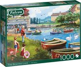 Falcon puzzel The Boating Lake - Legpuzzel - 1000 stukjes