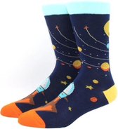 Fun sokken met Planeten en Raket