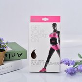 Waist Trimmer/Trainer/Shaper - Afslankband - Sauna Belt - Roze