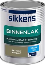 Sikkens Binnenlak - Verf - Zijdeglans - Mengkleur - RAL6013 - 1 liter