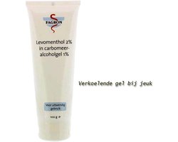 Fagron Levomenthol 2% carbomeer gel 100 Gram