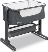 Lionelo Co-sleeper - Aanschuifwieg - Timon 3-in-1 Antraciet