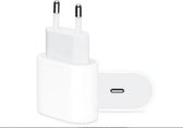 USB-C Power oplader - Wit - Geschikt voor Apple iPhone 13 - 12 - Apple iPad - USB-C Apple Lightning |Snellader iPhone 13 / 12 / 11 / X / iPad / 13 / 12 Pro Max / iPhone 13 / 12 Pro | iPhone 1