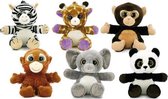 Pluche Dierentuindierent 25Cm Assorti