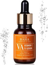 Cos de BAHA Vitamin C Facial Serum with L-Ascorbic Acid 15% + Vitamin B5 - Korean Skin Care for Fades Age Spots and Sun Damage + Dark Spots and Acne Scars, 1fl oz (30ml)