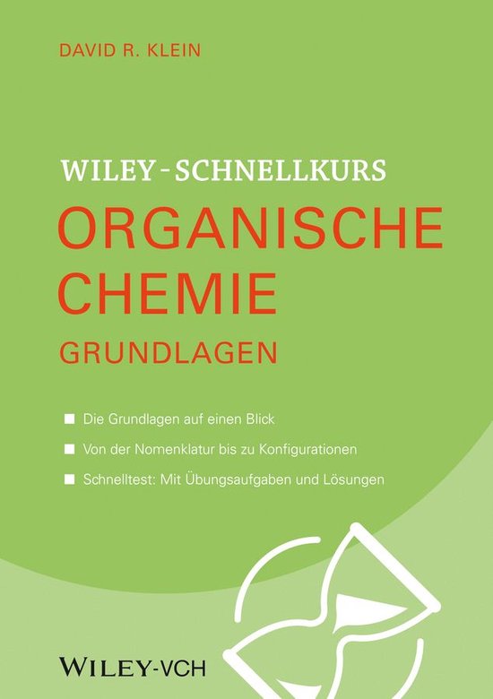 Wiley Schnellkurs Organische Chemie Grundlagen - cover