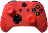 Siliconen controller hoes - Rood - Geschikt voor Xbox One