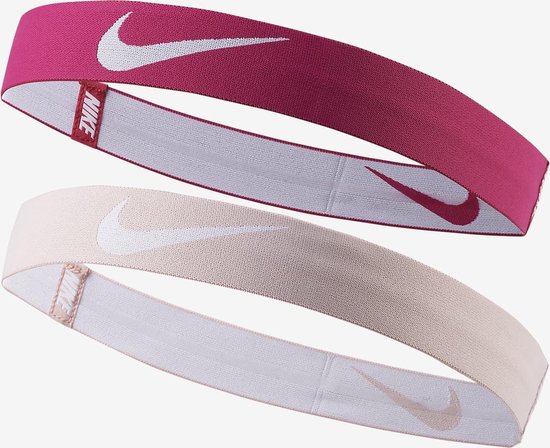 Nike Haarbanden Rose-wit