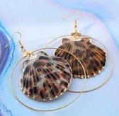 Oorhangers - The Seabiza Collection - Leopard Shell