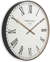 Thomas Kent - Grote wandklok Clocksmith RC XL - 74cm - Zwart met goud