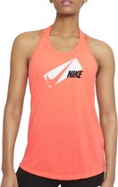Nike Sportshirt - Maat L  - Vrouwen - oranje/wit/zwart