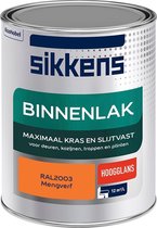 Sikkens Binnenlak - Verf - Hoogglans - Mengkleur - RAL2003 - 1 liter