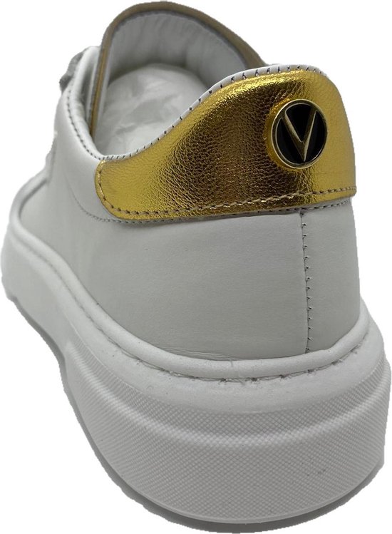 Valentino Shoes Dames Sneakers - Wit/Goud - Maat 38 | bol.com