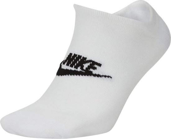 Nike Sokken (regular) - Maat 46-50 - Unisex - wit - zwart