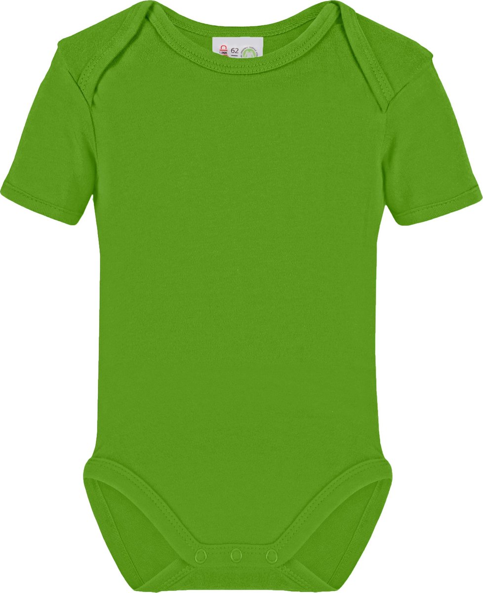 Link Kidswear Unisex Rompertje - Lime Groen - Maat 62/68