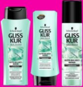 Gliss-Kur – Nutri-Balance Repair Voordeelverpakking MIX - Shampoo / Conditioner / Anti-Klit spray