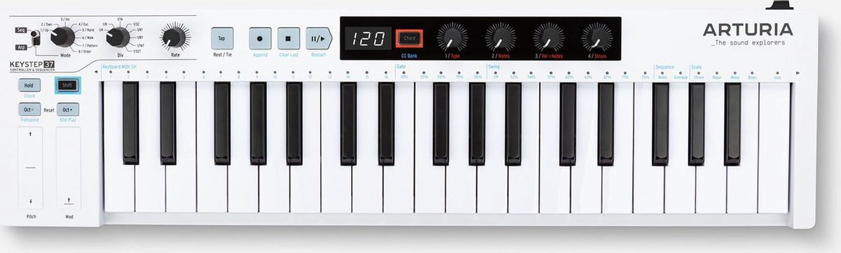 Arturia KeyStep 37 - MIDI keyboard controller & sequencer