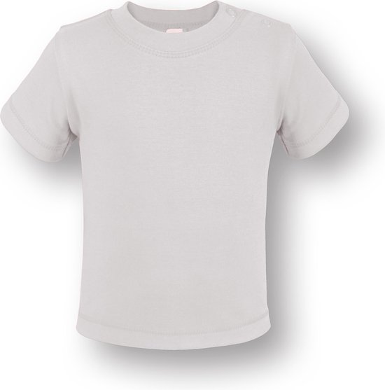 Link Kids Wear baby T-shirt met korte mouw - Wit - Maat 62/68