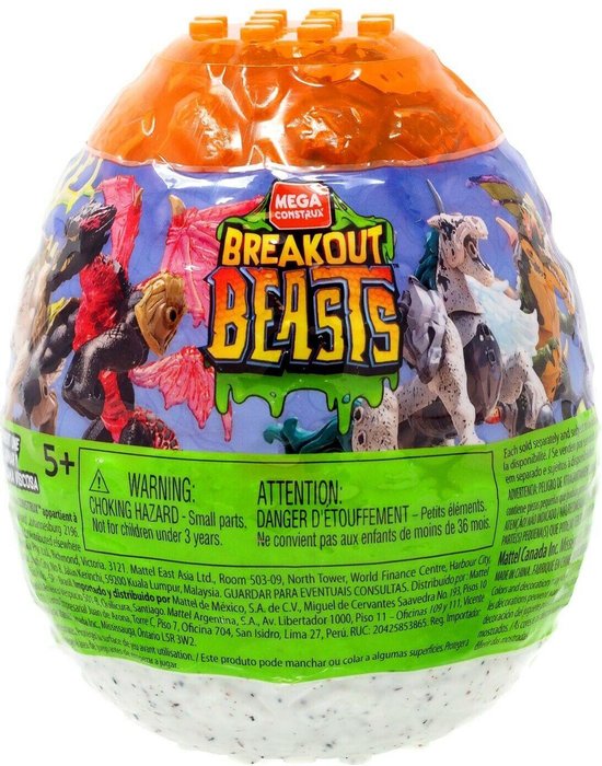 Mega Construx Breakout Beasts - Juego de construcción 2 en