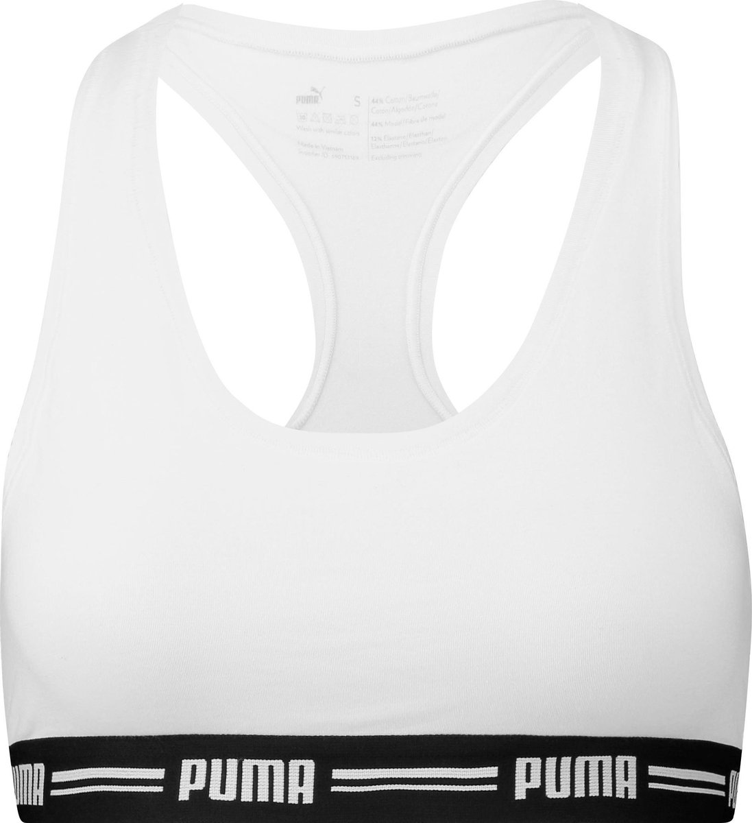 Puma Racer Back Dames Beha white