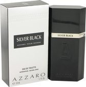 Azzaro Silver Black Eau De Toilette Spray 50 Ml For Men