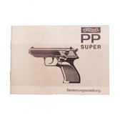 Walther PP super bedienungsanleitiung